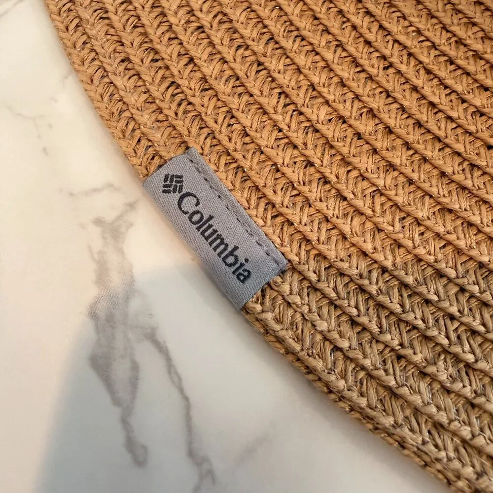 Columbia Women's Gobal Adventure Packable Straw Hat | Size M | UPF 30 | NWOT - Picture 7 of 13